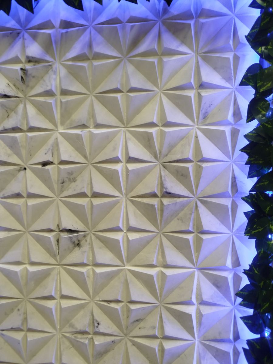 Panneau 3D et éclairage d'ambiance