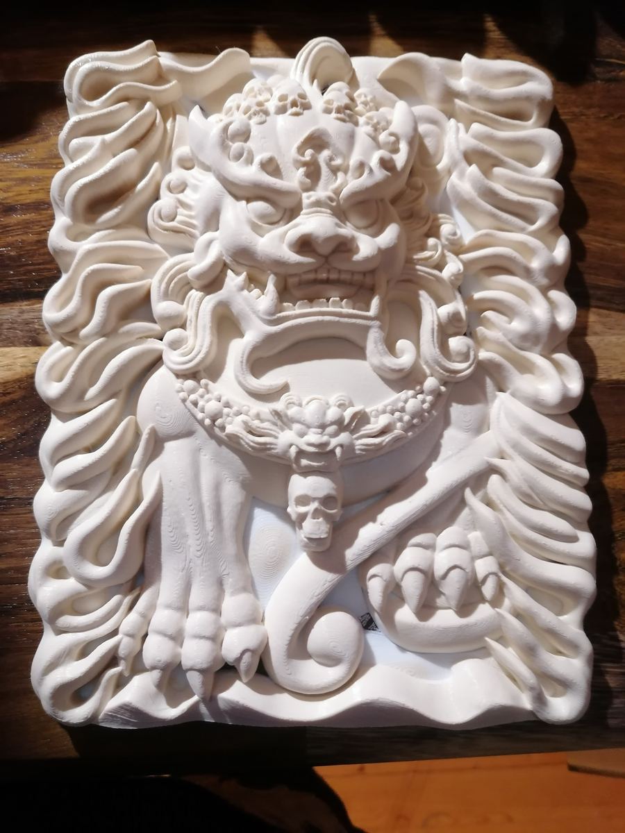 Bas-relief décoratif sur-mesure