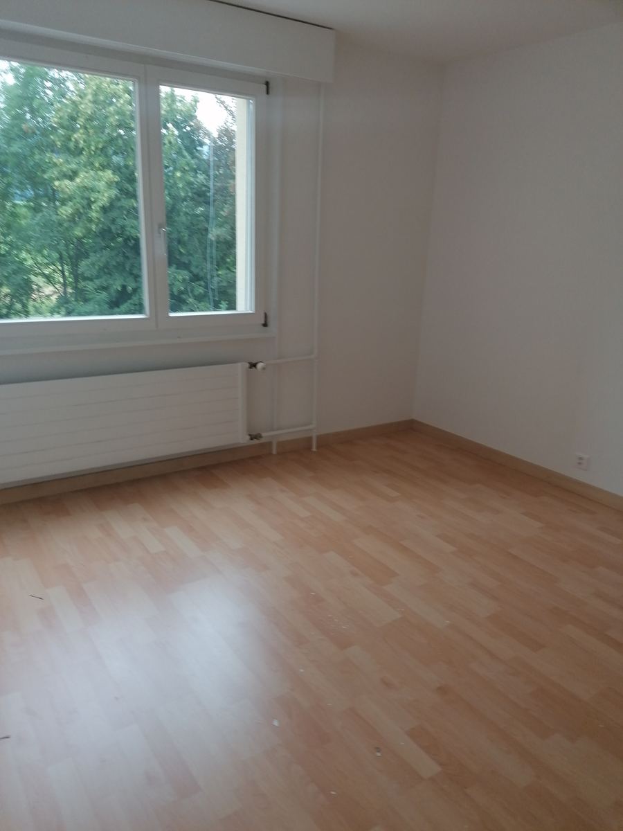 Séjour repeint, parquet protégé